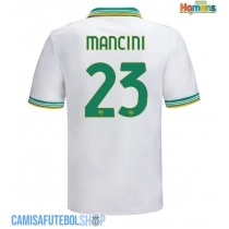 Camisa de time de futebol AS Roma Gianluca Mancini #23 Replicas 3º Equipamento 2025-26 Manga Curta